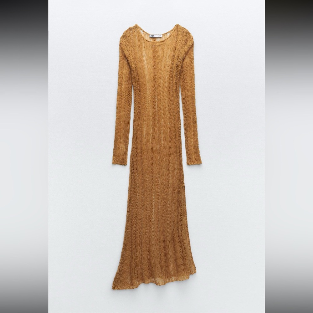 Zara Women's Long Sleeve Knit Dress